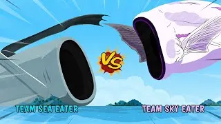 Thumbnail: SEA EATER vs SKY EATER: 10 Monsters Enter, Only One Team Survives! 🌊☁️