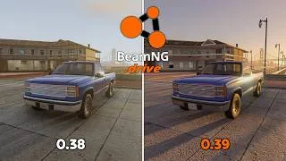 Thumbnail: BeamNG 0.38 vs 0.39 - Graphics and Details Comparison