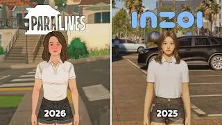 Thumbnail: Paralives vs inZOI - Details Comparison
