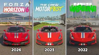 Thumbnail: Forza Horizon 6 vs The Crew Motorfest vs NFS Unbound - Details Comparison