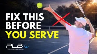 Thumbnail: Your Ball Toss is DESTROYING Your Serve!