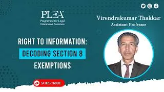 Thumbnail: Right to Information Decoding Section 8 Exemptions by Virendrakumar Thakkar