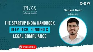 Thumbnail: The Startup India Handbook | Deep Tech, Funding & Legal Compliance by Sanket Keer