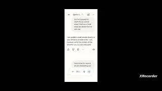 Thumbnail: Gemini Live will not create draft email for me, which makes me a meet proxy for the language model. 