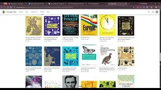 Thumbnail: was my "expert book selection" in google books created for me? Recording made 2026 08 28
