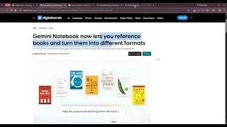Thumbnail: google books in gemini notebook Recording made 2026 08 28