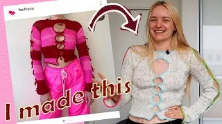 Thumbnail: My dream sweater with a Sentro knitting machine