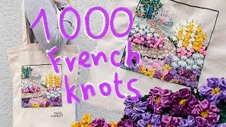 Thumbnail: Ribbon Embroidery on an Old Tote Bag | DIY Tutorial & Giveaway