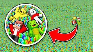 Thumbnail: JJ and Mikey and Friends Got a LOT OF RAINBOW DIAMONDS in Minecraft - Maizen