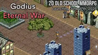 Thumbnail: Godius: Eternal War | 2D Old School MMORPG Launching Globally on June 27th