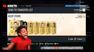 Thumbnail: Ishowspeed packs Messi (rages)