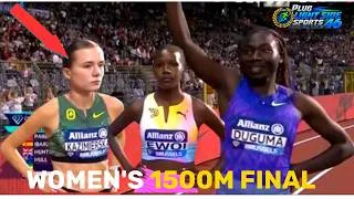 Thumbnail: Women's 1500m FINAL - Kazimierska & Ewoi | Diamond League