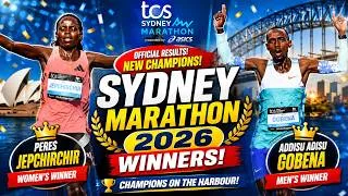Thumbnail: Ethiopian & Kenyan Champions Crowned at the TCS Sydney Marathon