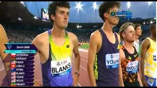 Thumbnail: Wolfe Takes Gold in Zurich 2026 Men’s 3000m | Blanks & Myers Complete the Podium