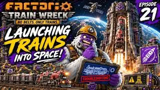 Thumbnail: Troubleshooting and Trains in SPACE! - Factorio Space Age DLC S4 Ep21