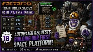 Thumbnail: Starting Deliveries to Space - Factorio Space Age DLC S4 Ep19
