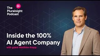 Thumbnail: Inside the 100% AI Agent Company | Matt Kropp