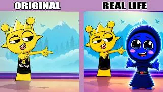 Thumbnail: Did Simon Make Jevin Steal the Show?! 🕺😳 | Sprunki Animation