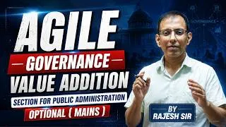 Thumbnail: AGILE Governance | Value Addition for Public Administration Optional | Rajesh Sir | Plutus IAS
