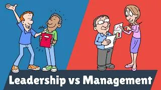 Thumbnail: Leadership vs. Management: What’s the Difference? | Explained Simply