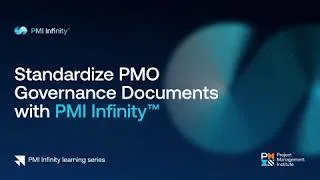 Thumbnail: Standardize PMO Governance Documents with PMI Infinity™