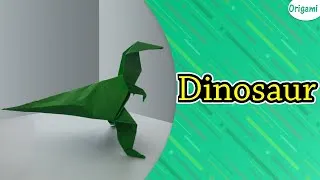 Thumbnail: How To Make Origami Dinosaur | By Easiest Way | PN Art And Craft | By Parv Babariya |
