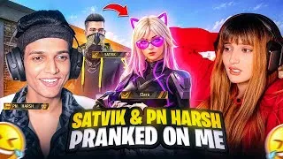 Thumbnail: SATVIK & PN HARSH PRANKED ON PN ROSE 😡