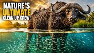 Thumbnail: This Buffalo Was Covered in Parasites—Watch What Happened Ne
