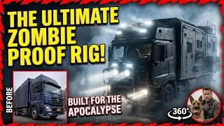Thumbnail: The Ultimate Zombie Apocalypse Rig! Part 1 🛠️🔥 #shorts #diy #survival