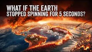 Thumbnail: WHAT IF THE EARTH STOPPED SPINNING FOR 5 SECONDS?