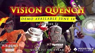 Thumbnail: Vision Quench - Steam Next Fest Trailer - Pocketpair Publishing