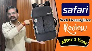 Thumbnail: Safari Seek 45L Overnighter Backpack Full Review (PROs & CONs) after 1 Year of Use | Honest Review