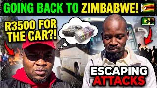 Thumbnail: He sold his car for R3500. Escaping attacks. Going back to Zimbabwe, The Journey back to Zimbabwe.