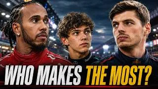 Thumbnail: F1 Drivers’ Salaries REVEALED: $500K to $70 MILLION 🤑
