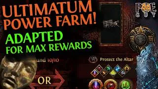 Thumbnail: [PoE 3.29] ULTIMATUM POWER FARM! // How to Properly Farm Your Ultimatums.