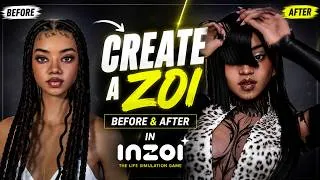 Thumbnail: I Created My DREAM Zoi! 😍 | Before & After in InZOI