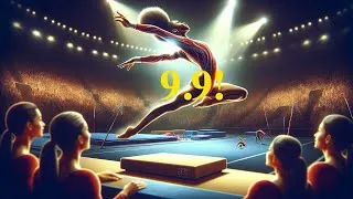 Thumbnail: Dominique Dawes’ Stunning 9.9! Beats Miller Again 🏆