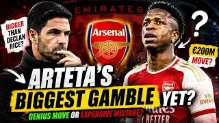 Thumbnail: Does Arsenal Really Need Vinicius Jr? Arteta’s Biggest Gamble Yet