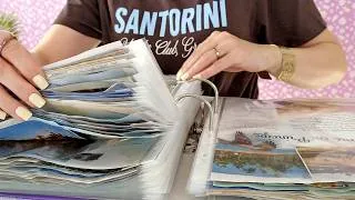 Thumbnail: ASMR 90 min. Sliding Travel Catalog Pages Into Plastic Sleeves • No Talking