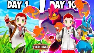 Thumbnail: I Spend 100 Day With Only Fighting Type Pokemon in Pokemon Sword & Shield [ FULL POKEMON MOVIE ]