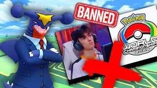 Thumbnail: *WORLD CHAMPION OF 2024 BANNED FOR CUTTING IN LINE* but why... Pokemon GO