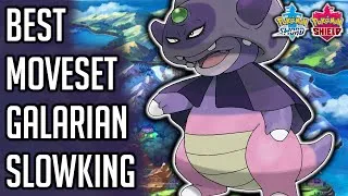 Thumbnail: Galarian Slowking Best Moveset Sword and Shield - Galar Best Moveset Moves Nature Item Ability Gen 8