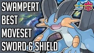 Thumbnail: Swampert Best Moveset Sword and Shield - Swampert Best Moveset Moves Nature Item Ability Gen 8