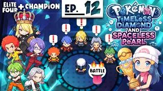 Thumbnail: Beat Elite Four + Champion Cynthia | Pokemon Timeless Diamond and Spaceless Pearl Gameplay | Part 12