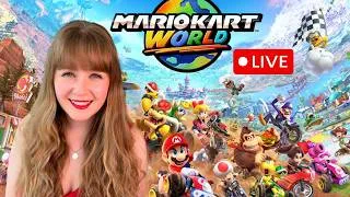 Thumbnail: Racing My Husband in Mario Kart World!