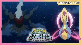 Thumbnail: Cresselia and Darkrai! 🌕🌑 | Pokémon Master Journeys: The Series | Official Clip