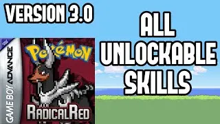 Thumbnail: How to Unlock All Skills in Pokemon Radical Red 3.0