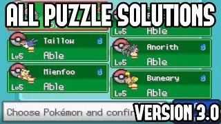 Thumbnail: All Puzzle Solutions in Pokemon Radical Red 3.0