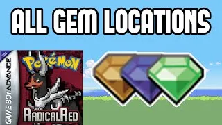 Thumbnail: All Gem Locations in Pokemon Radical Red 3.0