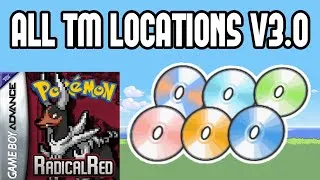 Thumbnail: All TM Locations in Pokemon Radical Red Version 3.0